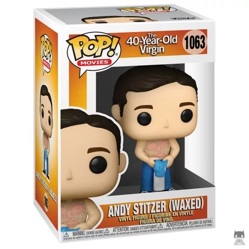 Figura Funko Pop! Andy Stitzer depilado (Virgen a los 40)
