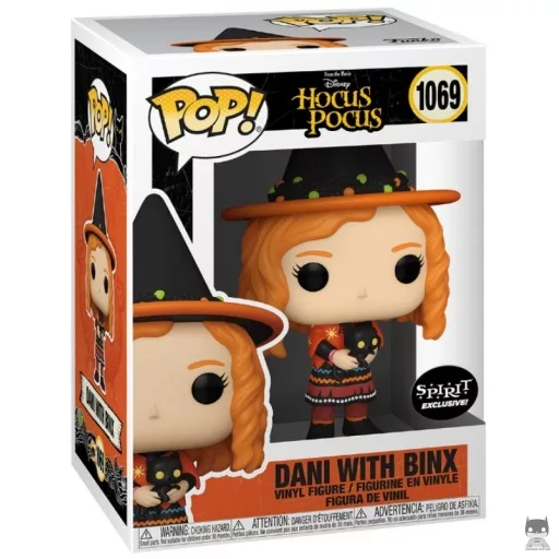 Figura Funko Pop! Dani con Binx (El retorno de las brujas)