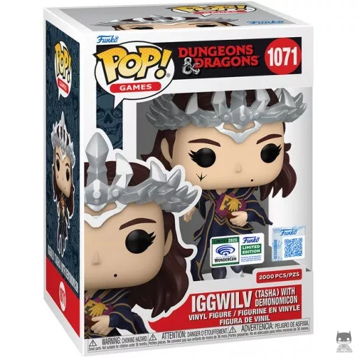 Figura Funko Pop! Iggwilv (Tasha) con el Demonomicón (Dungeons & Dragons)