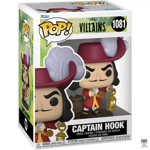 Figura Funko Pop! Capitán Garfio (Villanos Disney)
