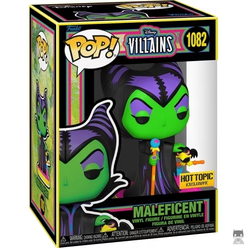 Figura Funko Pop! Maléfica (Luz negra) (Funkoween 2022)