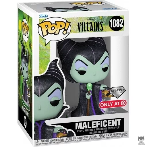 Figura Funko Pop! Maléfica (Purpurina de diamante) (Funkoween 2022)