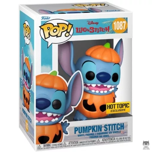 Figura Funko Pop! Stitch calabaza (Lilo y Stitch)