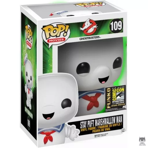 Figura Funko Pop! Hombre de Malvavisco Stay Puft (Brilla en la oscuridad & Supersized) (Cazafantasmas)