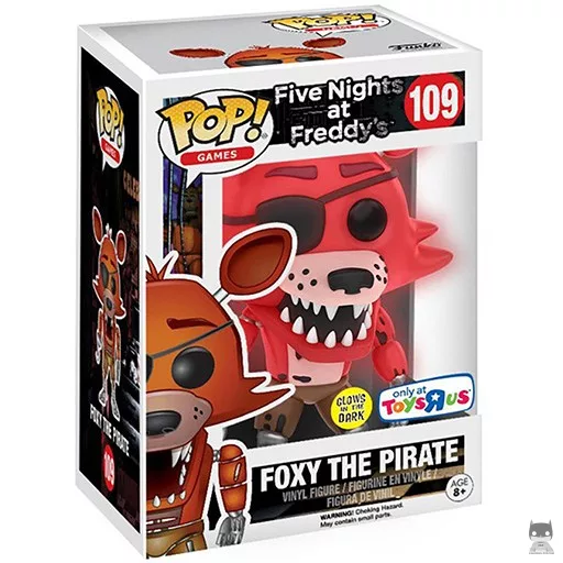 Figura Funko Pop! Foxy (Pirata) (Rojo) (Toys'R'Us)