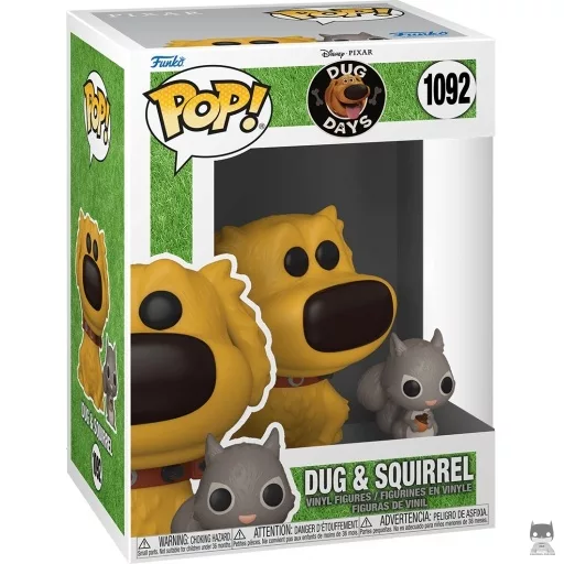 Figura Funko Pop! Dug & ardilla (Dug)