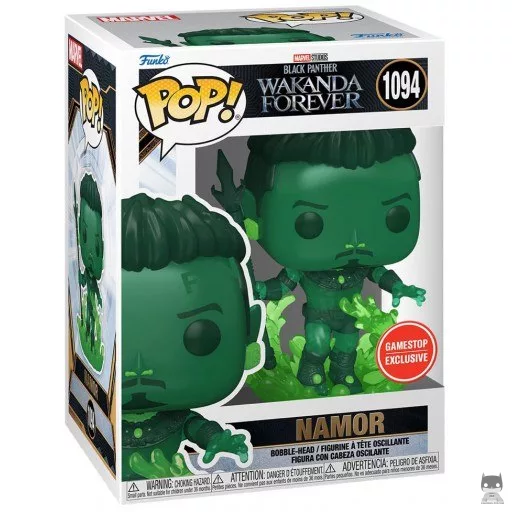 Figura Funko Pop! Namor (Verde metalizado) (Black Panther: Wakanda Forever)