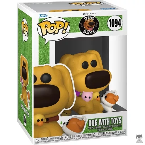 Figura Funko Pop! Dug con juguetes (Dug)