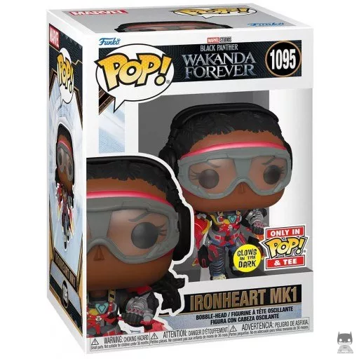 Figura Funko Pop! Ironheart MK1 (Brilla en la oscuridad) (Black Panther: Wakanda Forever)