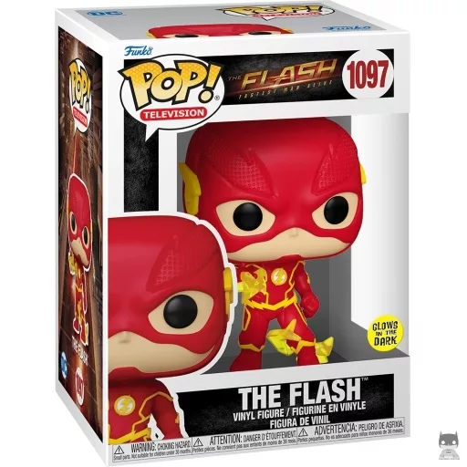 Figura Funko Pop! Flash (Brilla en la oscuridad) (The Flash)