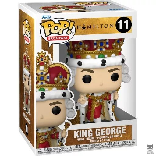 Figura Funko Pop! King George (Hamilton)