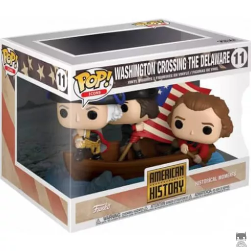 Figura Funko Pop! Washington cruzando el Delaware (Historia de Estados Unidos)