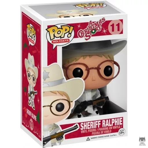 Figura Funko Pop! Ralphie sheriff (Historias de Navidad)