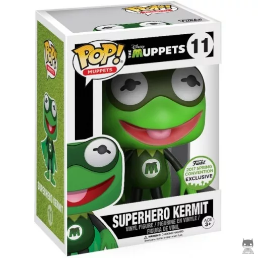 Figura Funko Pop! Rana Gustavo superhéroe (Los Muppets)