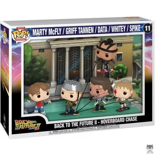 Figura Funko Pop! Regreso al futuro II - Persecución en aeropatín (Movie Moment)
