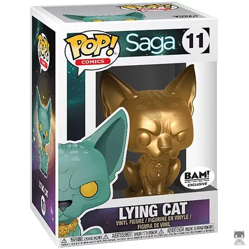 Figura Funko Pop! Gato Mentira (Dorado) (SAGA)