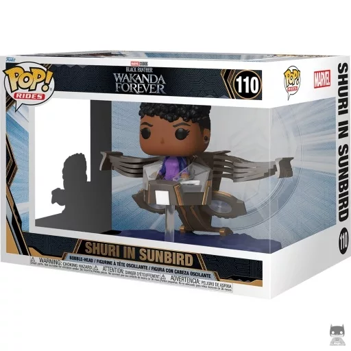 Figura Funko Pop! Shuri en el Sunbird (Rides)