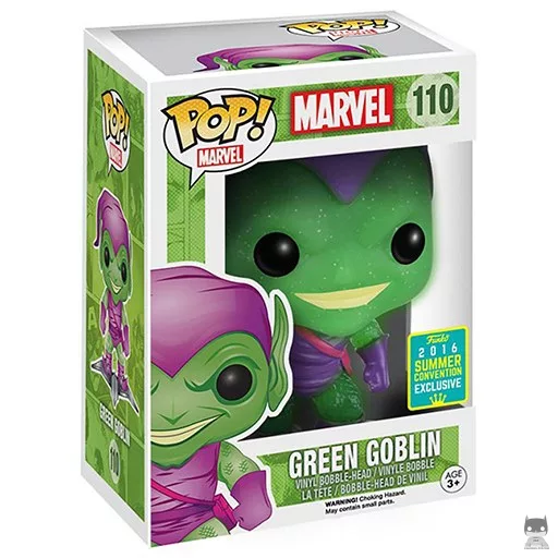 Figura Funko Pop! Duende Verde (con planeador) (Marvel Comics)