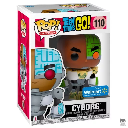 Figura Funko Pop! Cyborg (Camuflaje) (Teen Titans Go!)