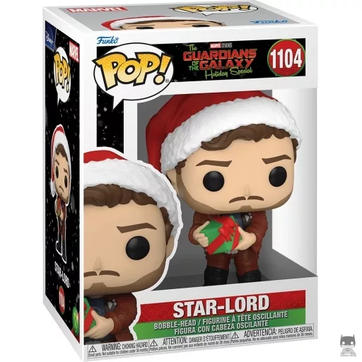 Figura Funko Pop! Star-Lord (Guardianes de la Galaxia: Especial felices fiestas)