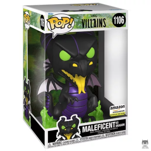 Figura Funko Pop! Maléfica como dragón (Supersized & Brilla en la oscuridad) (Villanos Disney)