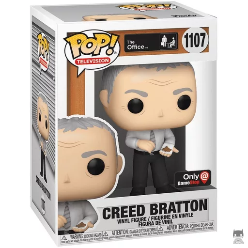 Figura Funko Pop! Creed Bratton con mungo (The Office)