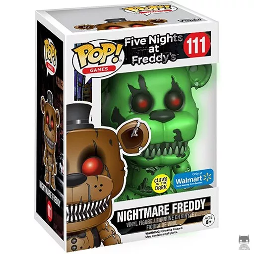 Figura Funko Pop! Freddy Fazbear (Pesadilla) (Freddy Fazbear)