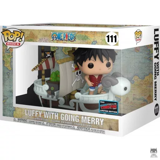 Figura Funko Pop! Luffy en el Going Merry (One Piece)