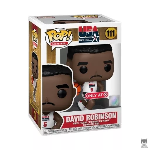 Figura Funko Pop! David Robinson (USA Basketball)