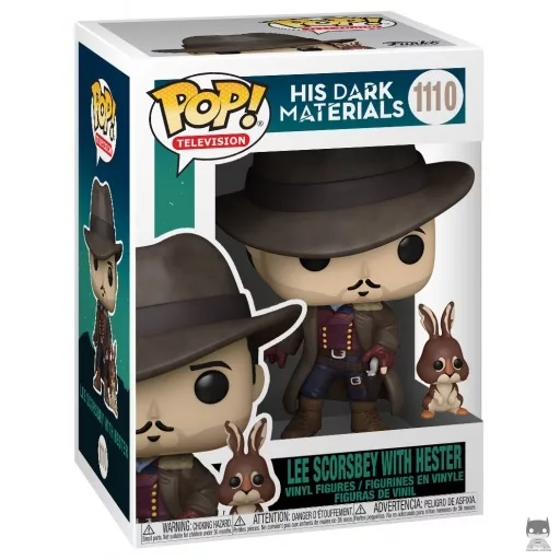 Figura Funko Pop! Lee Scoresby con Hester (La materia oscura)