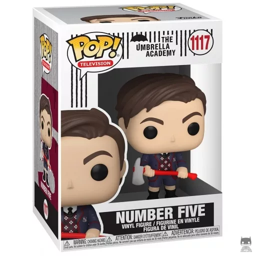 Figura Funko Pop! Número Cinco (The Umbrella Academy)