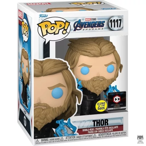 Figura Funko Pop! Thor (Brilla en la oscuridad) (Vengadores: Endgame)