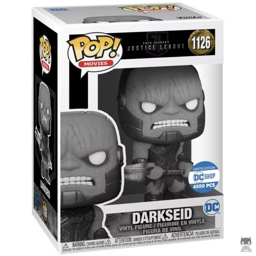 Figura Funko Pop! Darkseid (Blanco y negro) (La Liga de la Justicia de Zack Snyder)