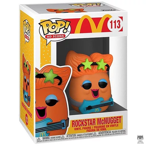 Figura Funko Pop! McNugget rockero (Rockstar Nugget)