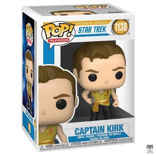 Figura Funko Pop! Capitán Kirk (Capitán Kirk)
