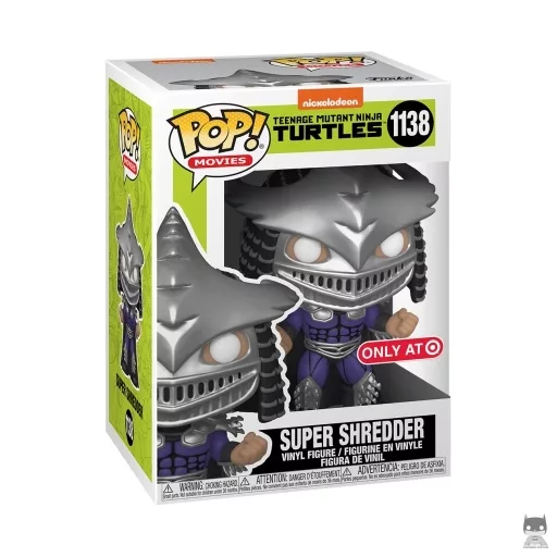 Figura Funko Pop! Super Shredder (Metalizado) (Shredder)