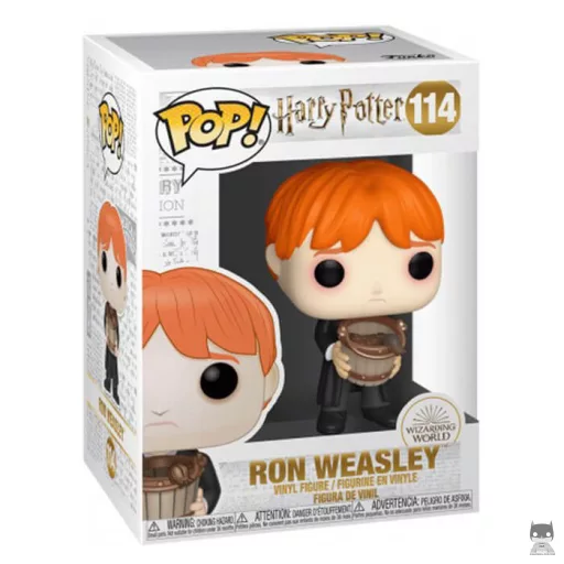 Figura Funko Pop! Ron vomitando babosas con un cubo (Ron Weasley)