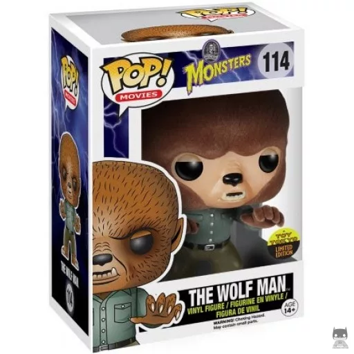 Figura Funko Pop! El Hombre Lobo (Flocado) (Toy Tokyo)