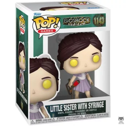 Figura Funko Pop! Little Sister con jeringuilla (Bioshock)