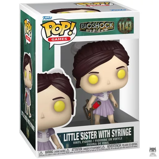 Figura Funko Pop! Little Sister con jeringuilla (Bioshock)