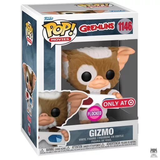 Figura Funko Pop! Gizmo con gafas 3D (Flocado) (Gremlins)