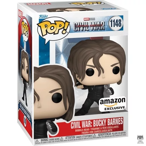 Figura Funko Pop! Civil War: Bucky Barnes (Capitán América: Civil War)