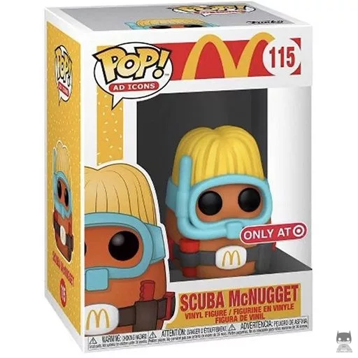 Figura Funko Pop! McNugget buceador (Scuba Nugget)