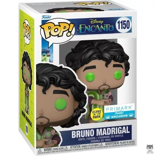 Figura Funko Pop! Bruno Madrigal (Brilla en la oscuridad) (Encanto)