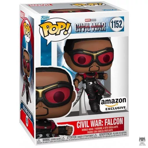 Figura Funko Pop! Civil War: Halcón (Capitán América: Civil War)