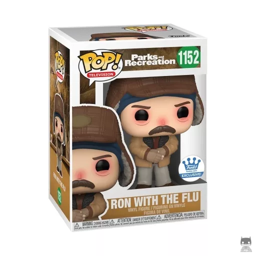 Figura Funko Pop! Ron con gripe (Parks and Recreation)