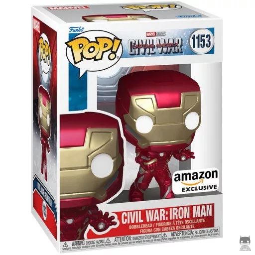 Figura Funko Pop! Civil War: Iron Man (Capitán América: Civil War)