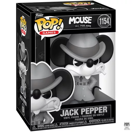 Figura Funko Pop! Jack Pepper (Blanco y negro)