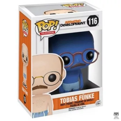 Figura Funko Pop! Tobias Funke (Azul) (Arrested Development)