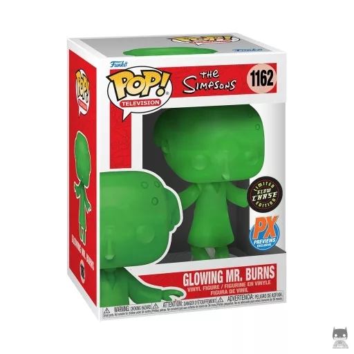 Figura Funko Pop! Sr. Burns brillante (Chase) (Los Simpson)
